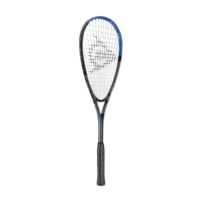 Dunlop Squashschläger Sonic Lite Ti (195g/grifflastig/Einsteiger) grau - besaitet -